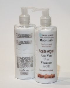 Body Milk de Argan y Aloe Vera